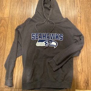 Men’s gray size Large official NFL Seattle Seahawks hoodie